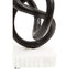 Monica Matte Black Knot Sculpture